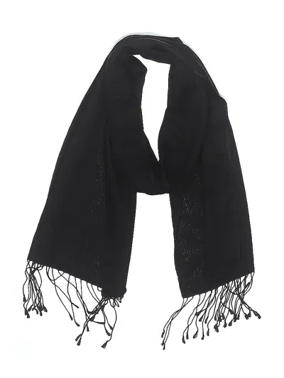 Pre-owned Unbranded Scarf In Black