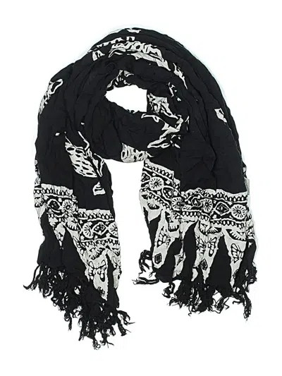 Pre-owned Unbranded Scarf In Black