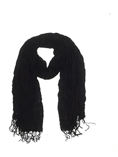 Pre-owned Unbranded Scarf In Black