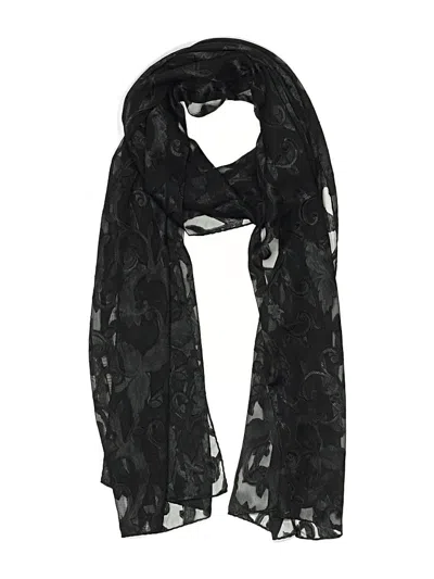 Pre-owned Unbranded Scarf In Black