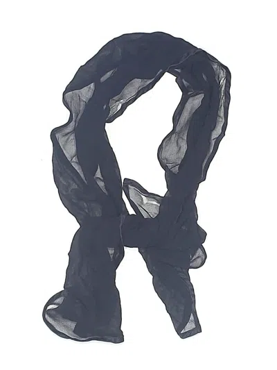 Pre-owned Unbranded Scarf In Black