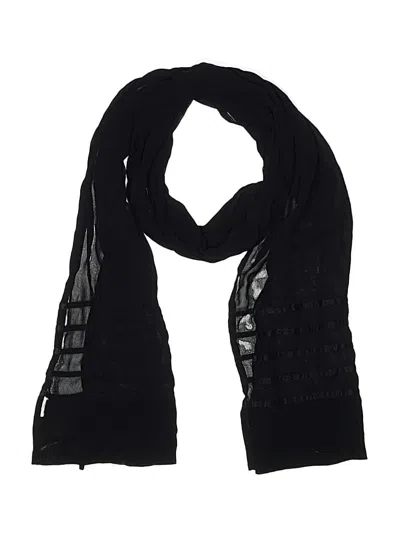 Pre-owned Unbranded Scarf In Black