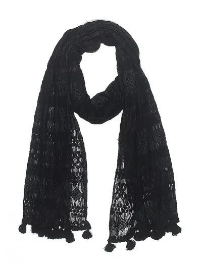 Pre-owned Unbranded Scarf In Black