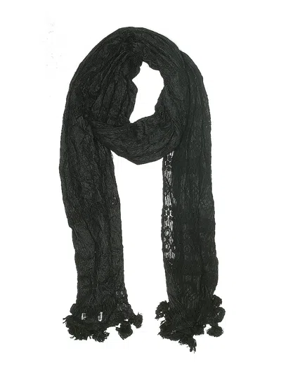 Pre-owned Unbranded Scarf In Black