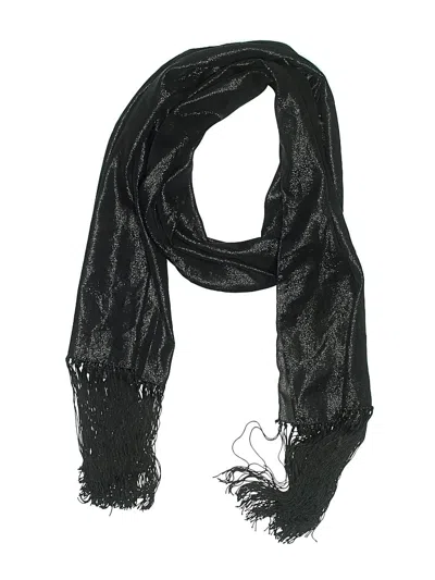 Pre-owned Unbranded Scarf In Black