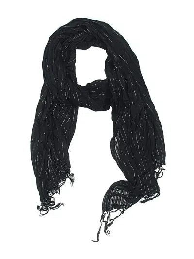 Pre-owned Unbranded Scarf In Black
