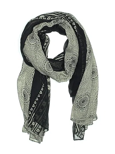 Pre-owned Unbranded Scarf In Black