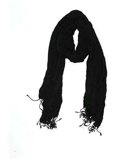Pre-owned Unbranded Scarf In Black