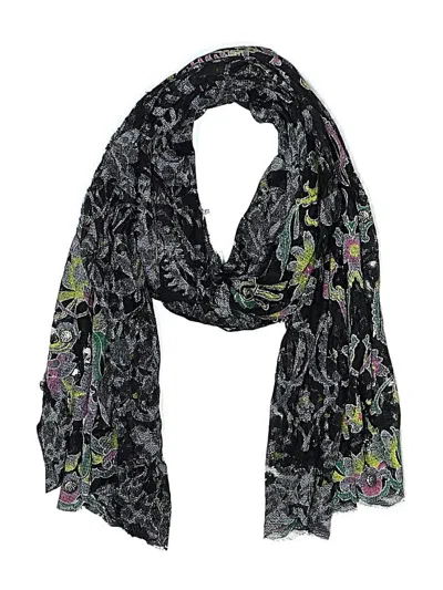 Pre-owned Unbranded Scarf In Black