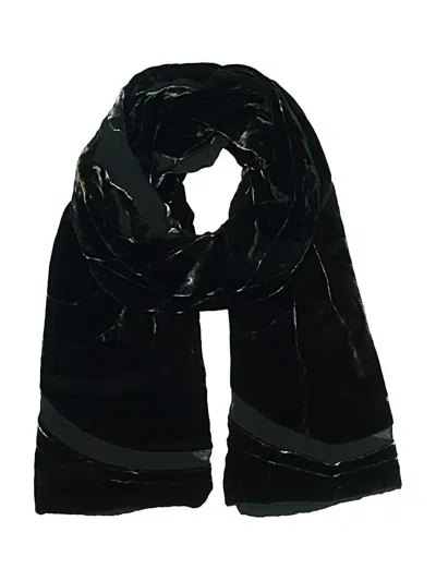 Pre-owned Unbranded Scarf In Black