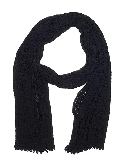 Pre-owned Unbranded Scarf In Black