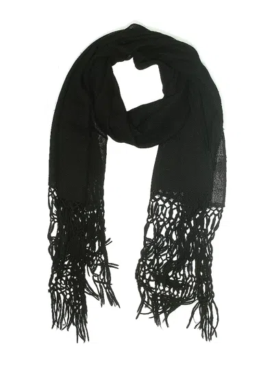 Pre-owned Unbranded Scarf In Black