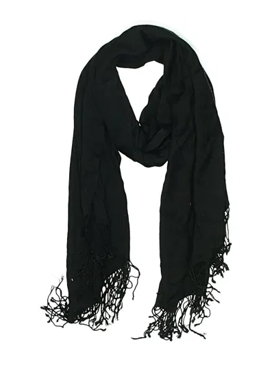 Pre-owned Unbranded Scarf In Black