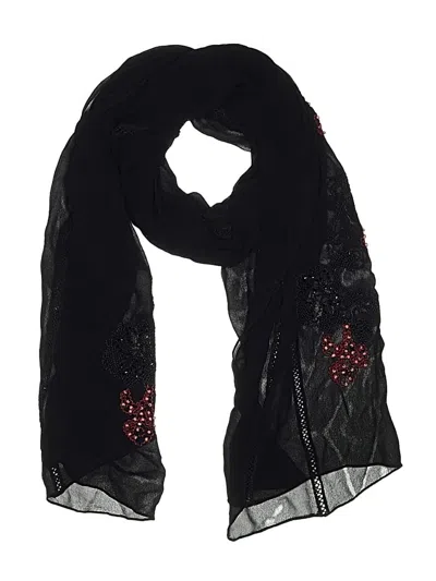 Pre-owned Unbranded Scarf In Black