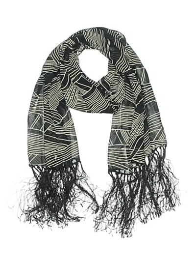 Pre-owned Unbranded Scarf In Black