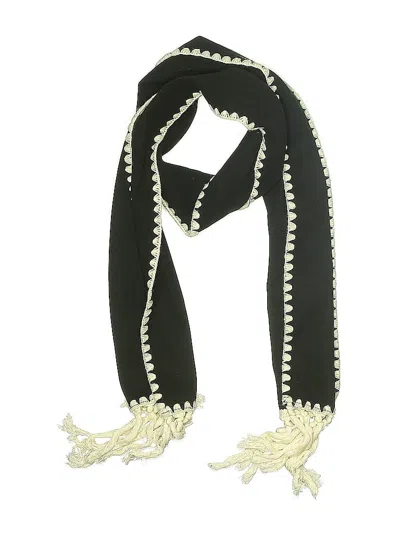 Pre-owned Unbranded Scarf In Black