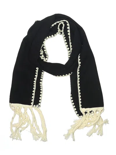 Pre-owned Unbranded Scarf In Black