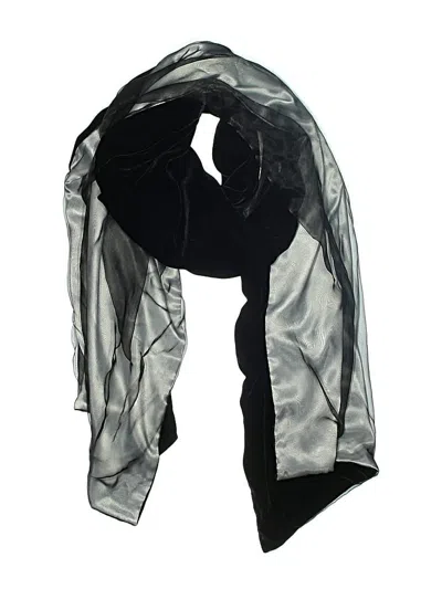 Pre-owned Unbranded Scarf In Black