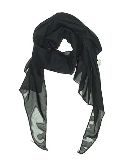 Pre-owned Unbranded Scarf In Black
