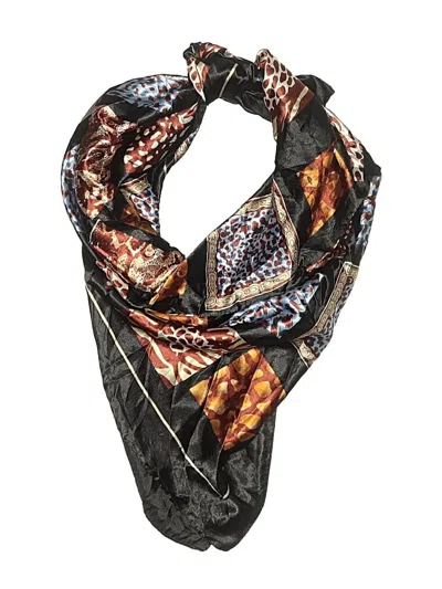 Pre-owned Unbranded Scarf In Black