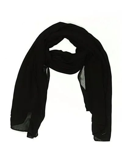 Pre-owned Unbranded Scarf In Black