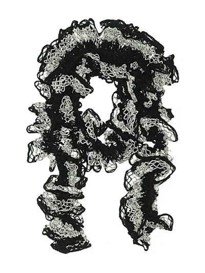 Pre-owned Unbranded Scarf In Black