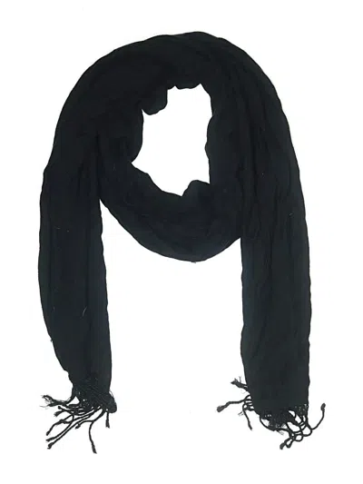 Pre-owned Unbranded Scarf In Black