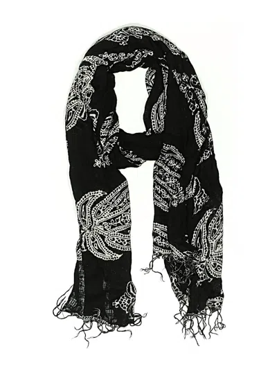 Pre-owned Unbranded Scarf In Black