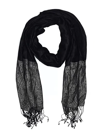 Pre-owned Unbranded Scarf In Black