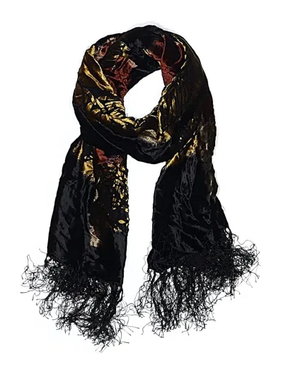 Pre-owned Unbranded Scarf In Black