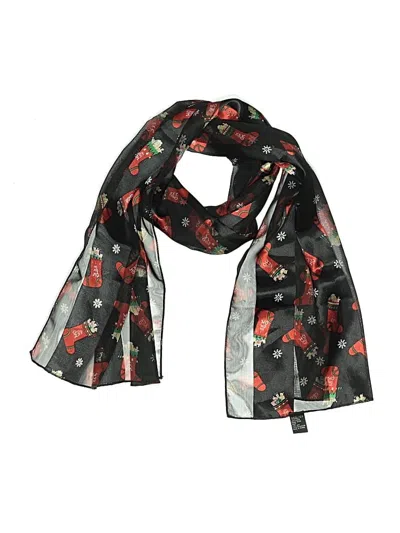 Pre-owned Unbranded Scarf In Black
