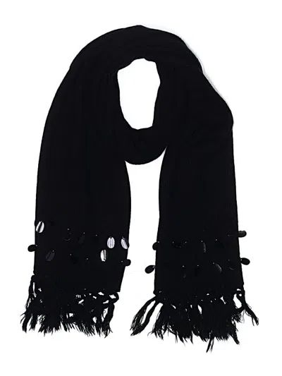 Pre-owned Unbranded Scarf In Black