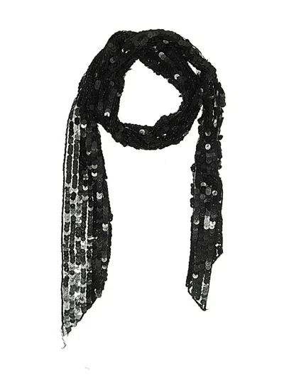 Pre-owned Unbranded Scarf In Black