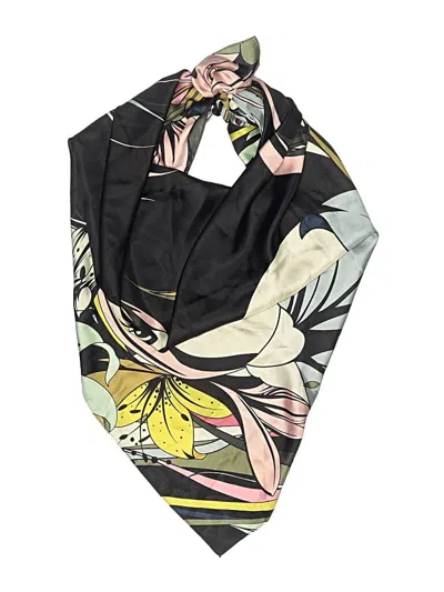 Pre-owned Unbranded Scarf In Black