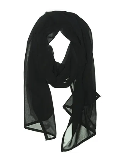 Pre-owned Unbranded Scarf In Black
