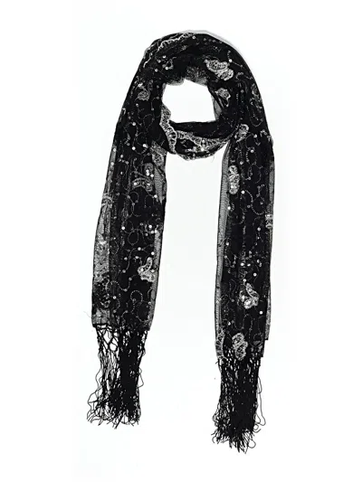 Pre-owned Unbranded Scarf In Black