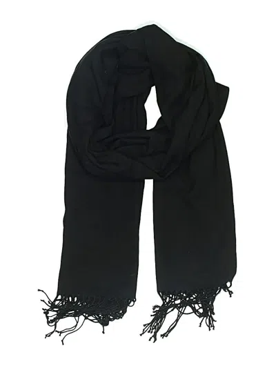Pre-owned Unbranded Scarf In Black