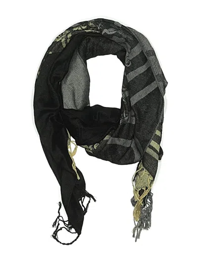 Pre-owned Unbranded Scarf In Black