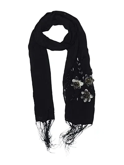 Pre-owned Unbranded Scarf In Black