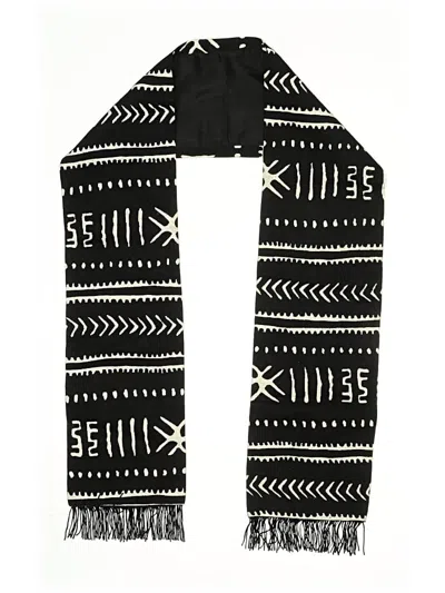Pre-owned Unbranded Scarf In Black