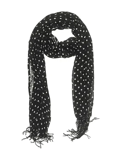 Pre-owned Unbranded Scarf In Black
