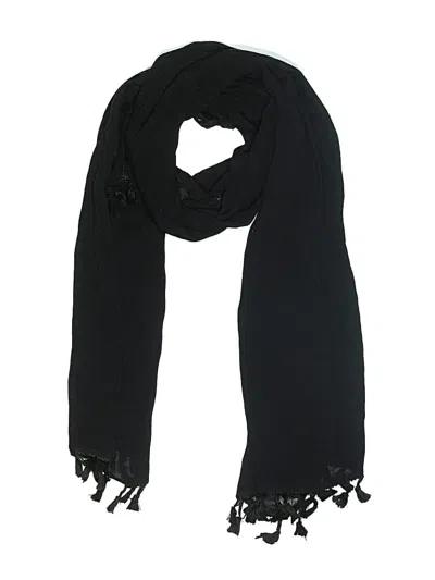 Pre-owned Unbranded Scarf In Black