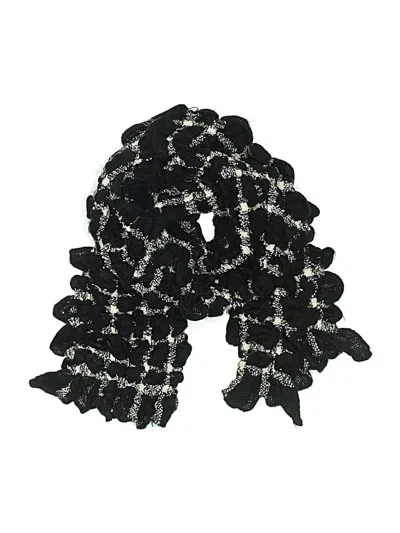 Pre-owned Unbranded Scarf In Black