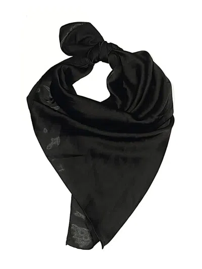 Pre-owned Unbranded Scarf In Black