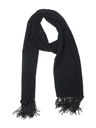 Pre-owned Unbranded Scarf In Black
