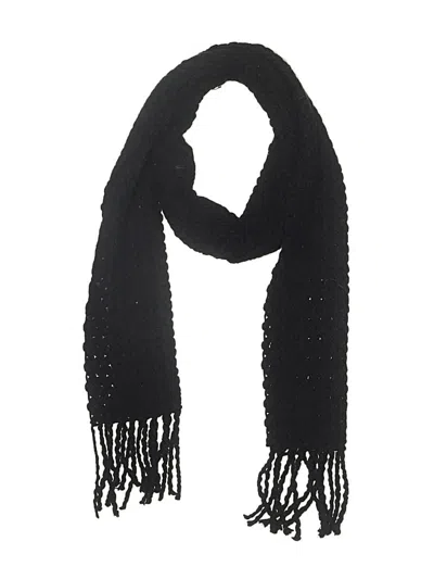 Pre-owned Unbranded Scarf In Black