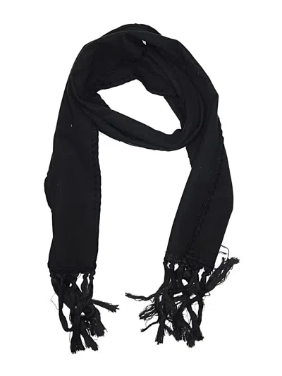 Pre-owned Unbranded Scarf In Black
