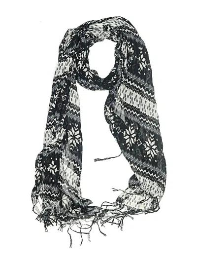 Pre-owned Unbranded Scarf In Black