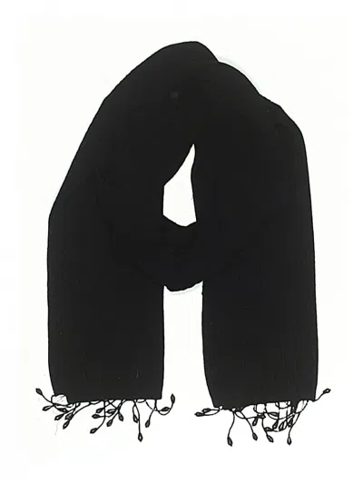 Pre-owned Unbranded Scarf In Black