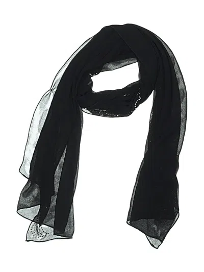 Pre-owned Unbranded Scarf In Black